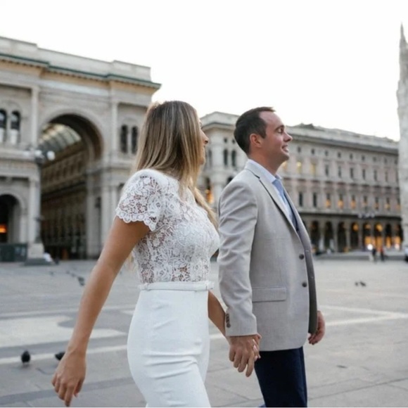 NADINE MERABI NEW Hattie White Jumpsuit - Picture 5 of 12